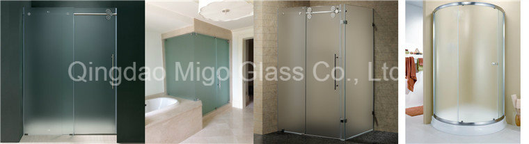 90% Frost Degree Acid Etched Misty Glass