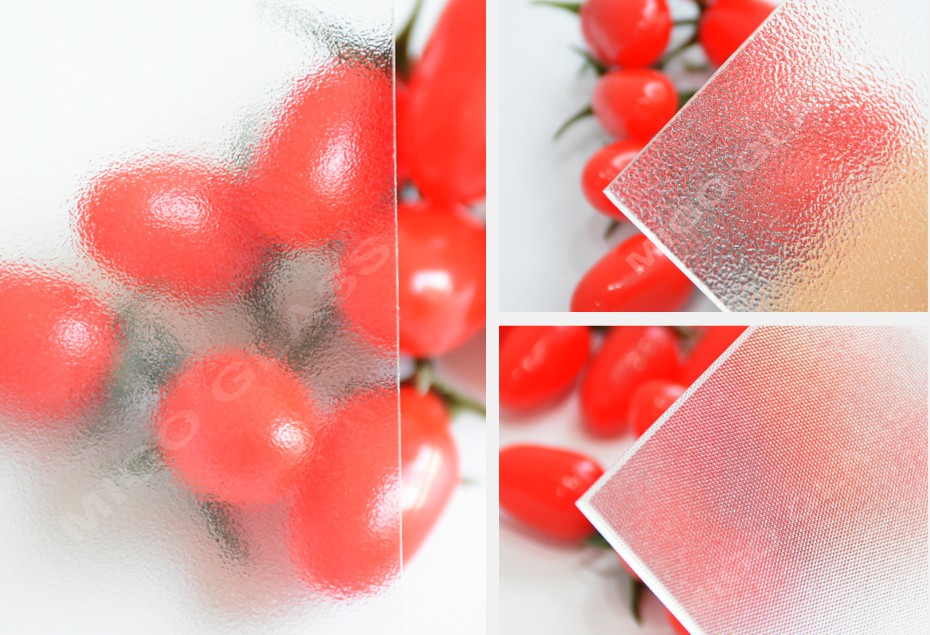 Low iron diffuse glass