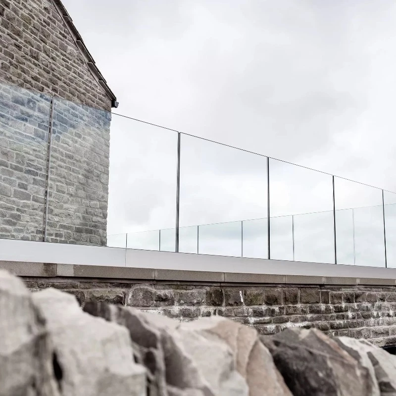 glass railing