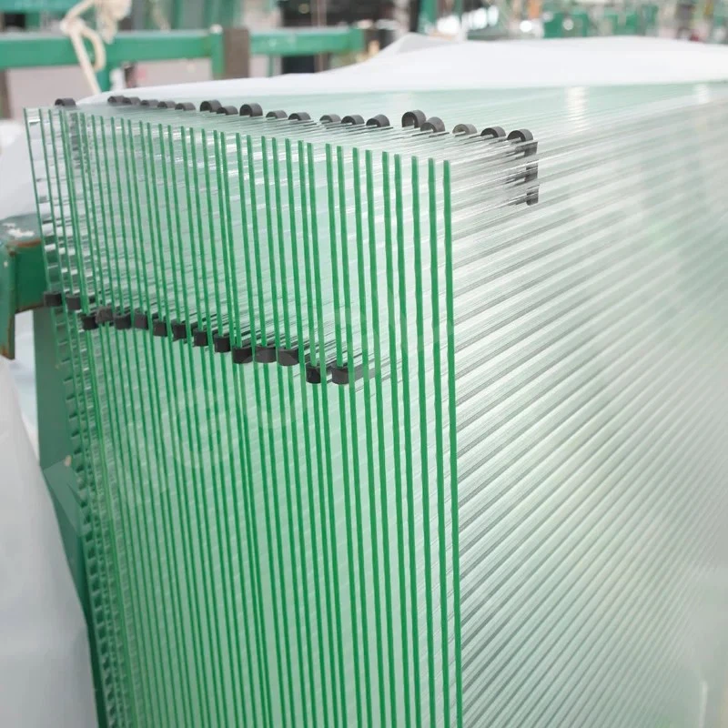 low iron fluted shower glass