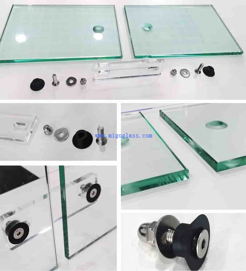 Padel Court Glass Connection Fittings