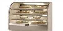 Изогнутые стекла охлажденных хлебобулочных дисплей Случае Аксессуары