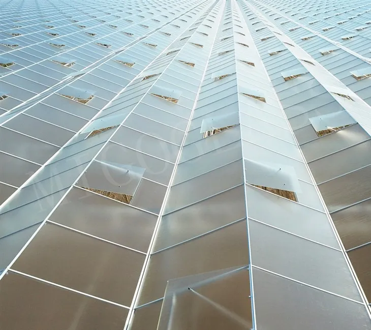 Greenhouse glass aplication