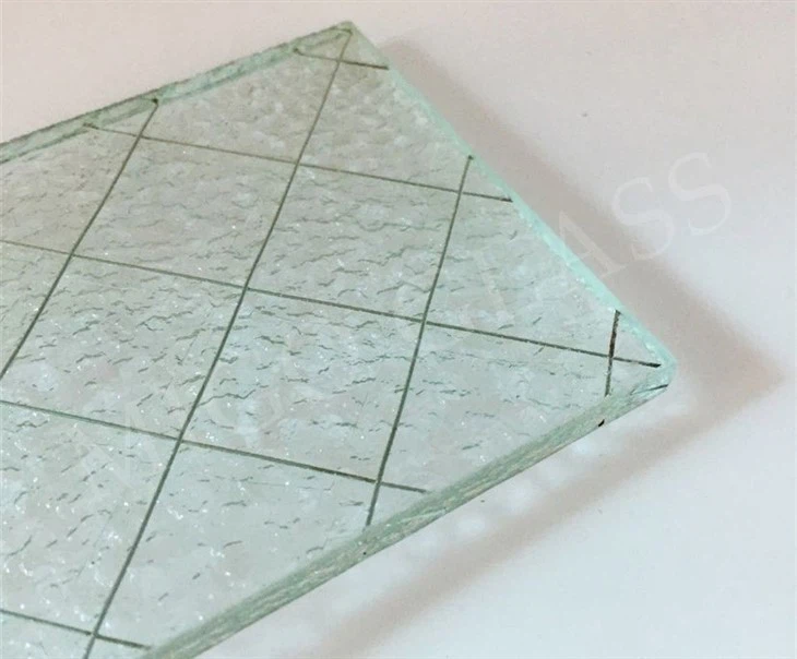 Corrugated Fireproof Glass